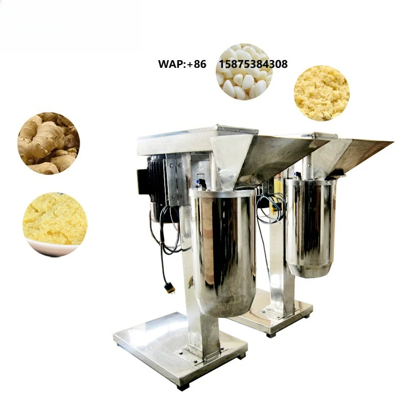 Hot Selling Low Investment Industrial Tomato Grinder / Garlic Crusher Stainless Steel