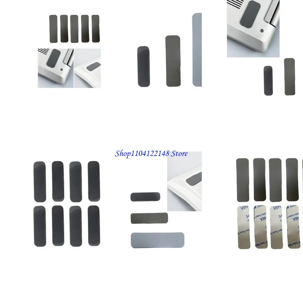 

P9FA 10Pcs Laptops Rubber Feet, NonSlip Bottom Case Pad Replacement for Keyboards