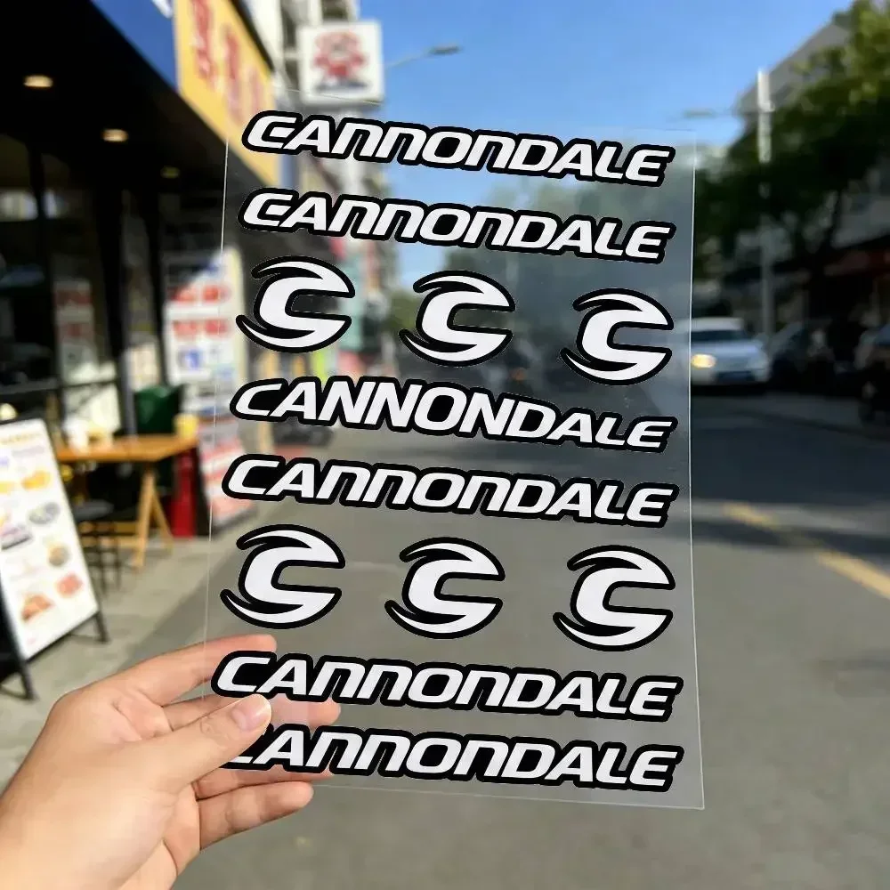 FOR CANNONDALE Long Lasting Waterproof Reflective Sticker Scratch Conceal Fit Motorcycle Car Helmet Fridge Water Cup Decals