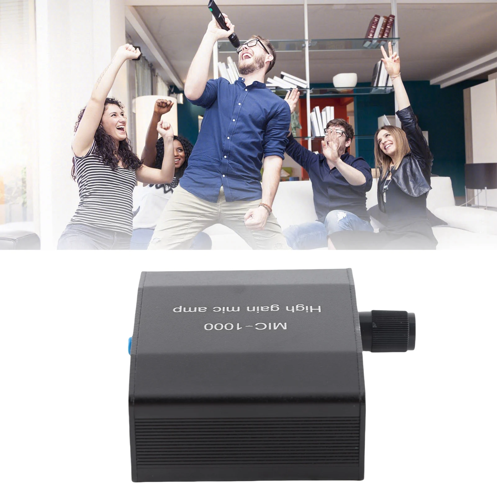 

Микрофонный усилитель Микрофонный аудиоусилитель с высоким коэффициентом усиления 1000 раз Набор аксессуаров для усиления Комплект микрофонного усилителя с высоким коэффициентом усиления Микрофонный усилитель