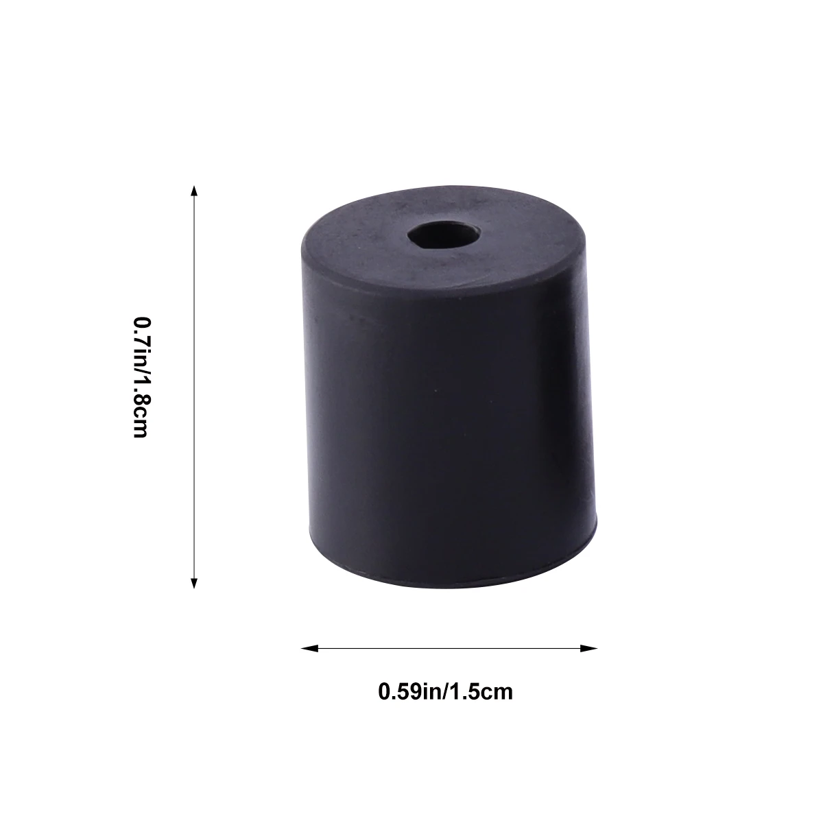

4 Pcs High Temperature Silicone Leveling Column Non-stick Platform Leveler for 3D Printer Bed Adjust Black Color 3D Printing