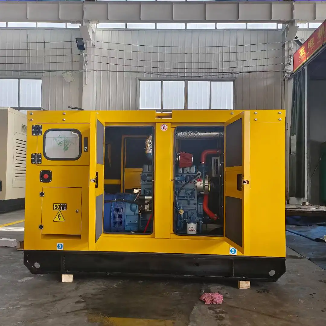 Weichai Ricardo 75kva soundproof 60kw silent diesel generator with R4105AZD and brushless alternator/tank generators diesel 60kw