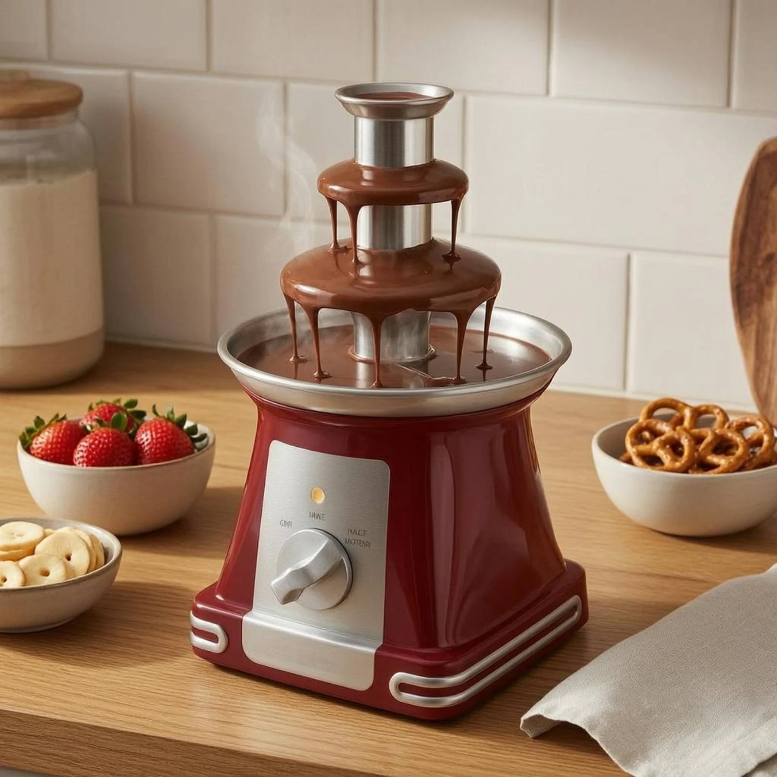 Tabletop Chocolate Fountain Ro - Chocolate Fountain Commercial recension och pris