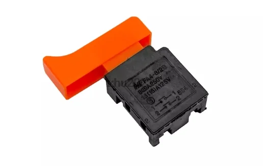 Keyless 28mm Impact Drill Switch, Model 0835 Electric Jackhammer Switch with Long Cap