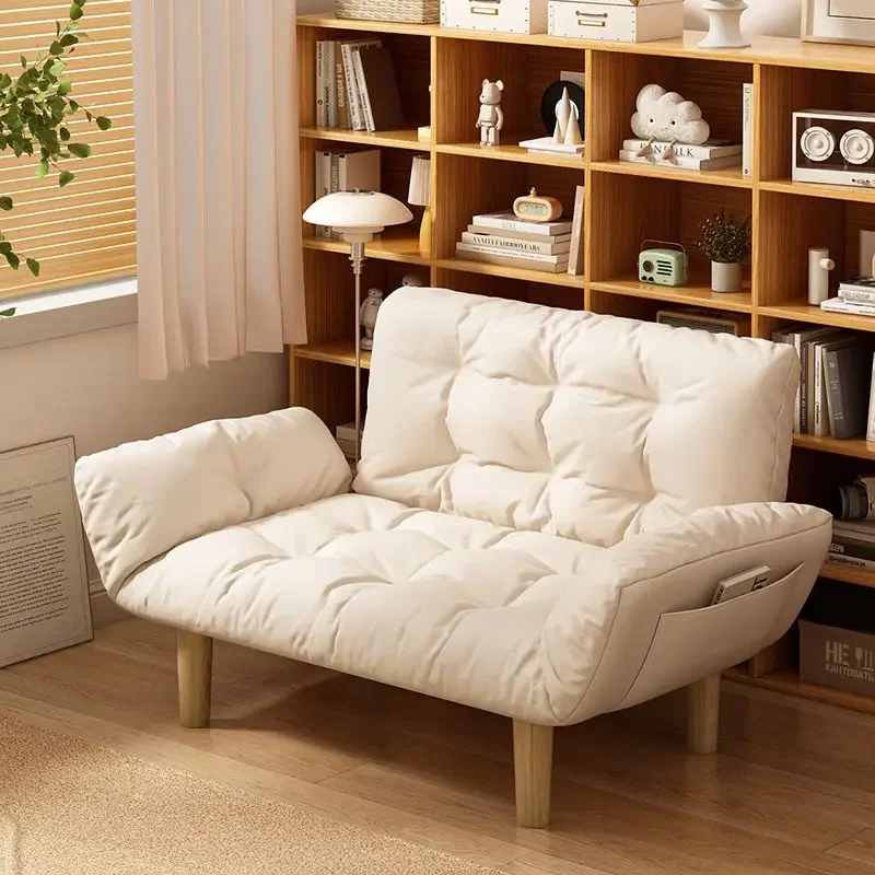 Lazy Sofa That Can Be Reclined or Slept in, Bedroom for Rent, Living Room Tatami, Double Sofa Bed, Backrest Chair, Foldable