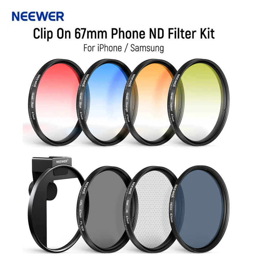 جديد كليب على 67 مللي متر الهاتف عدسة مجموعة مرشح ترقية عدسة كليب مجموعة آيفون 16 15 14 13 برو ماكس زائد سامسونج S22 S23 S24 الترا