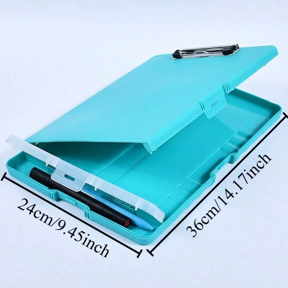 

Foldable Clipboard Organizer Universal File Storage Case for Writing Document Folders