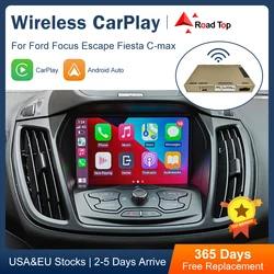 Wireless CarPlay for Ford Focus Escape Fiesta C-max Sync 2 Android Auto Interface Mirror Link AirPlay Car Play Function