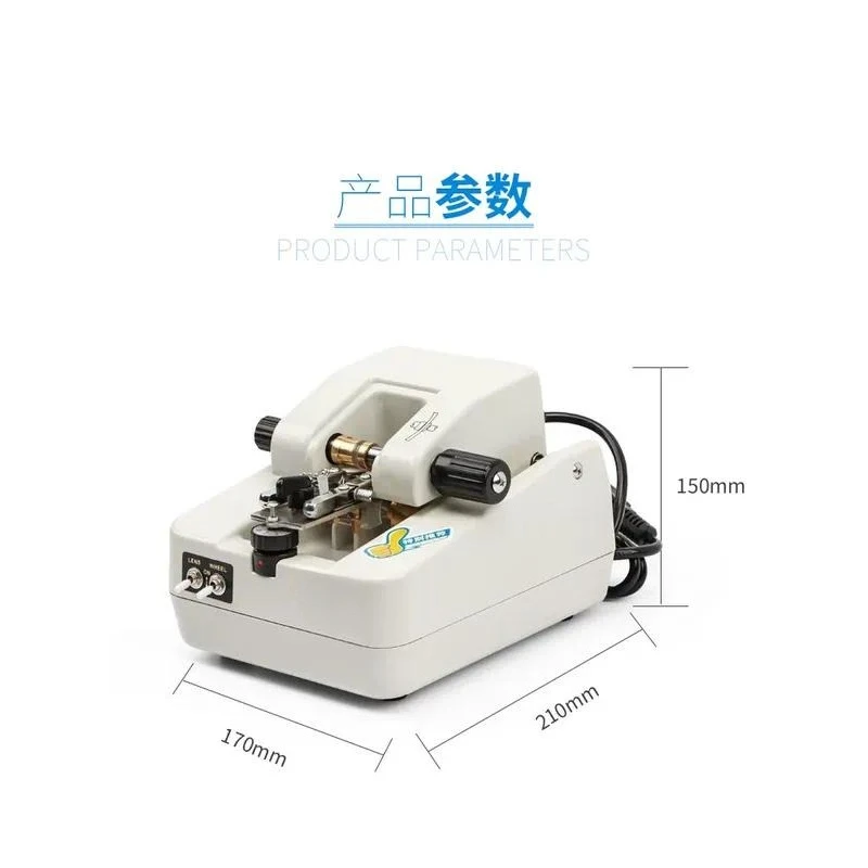 Semi-rimless Lens Grooving Machine, Stainless Steel Automatic Eyeglass Slotting Tool for Optical Shop Lens Processing