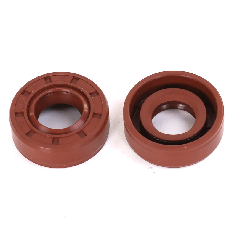 Oil Seal Spring Retainer TC Rubber FKM Brown Metal Skeleton  FKM Rubber Oil Seals TC48*60*62*65*66*68*70*72*75*90*7/8/9/10/12