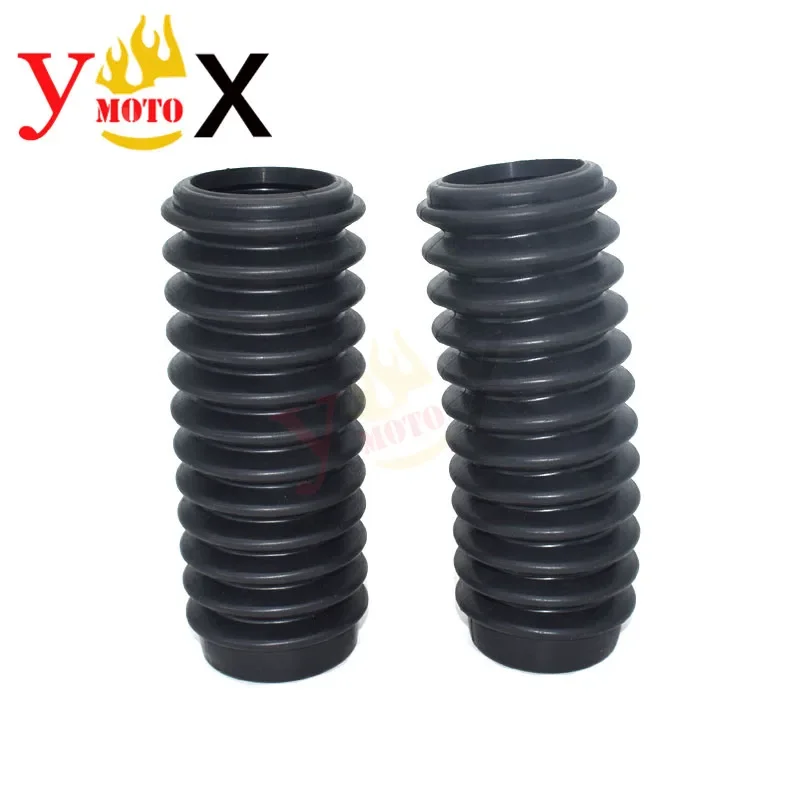 CB 450/500/750 Motorcycle Front Fork Gaiters Boots Dust Cover Protection For Honda CB450 CB500 CB550 CB550F CB550K CB750 CL450