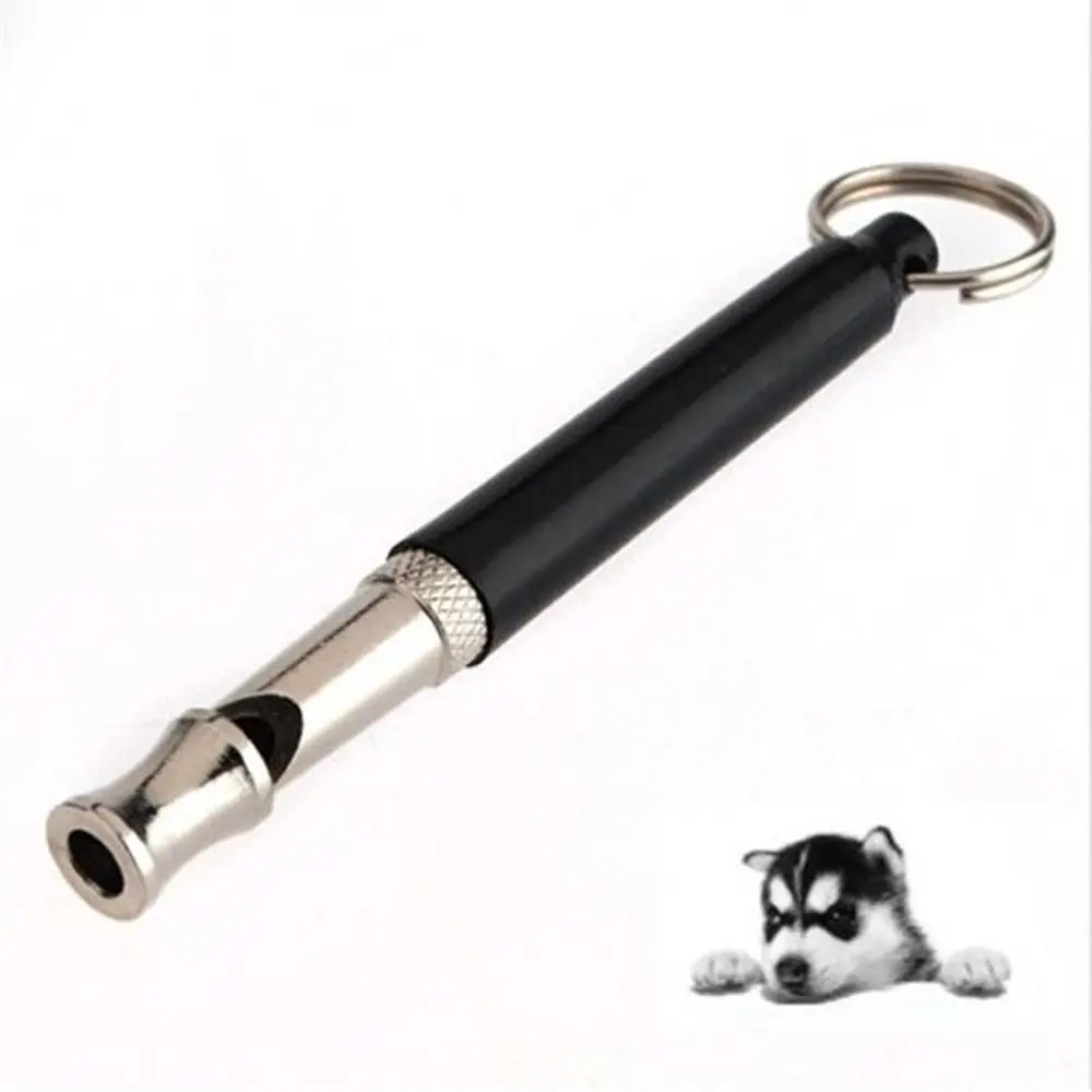 

Black Two-tone Pet Puppy Sound Whistle for Training Dog Whistle Dog Whistles Ultrasonic Sound Pet Dog