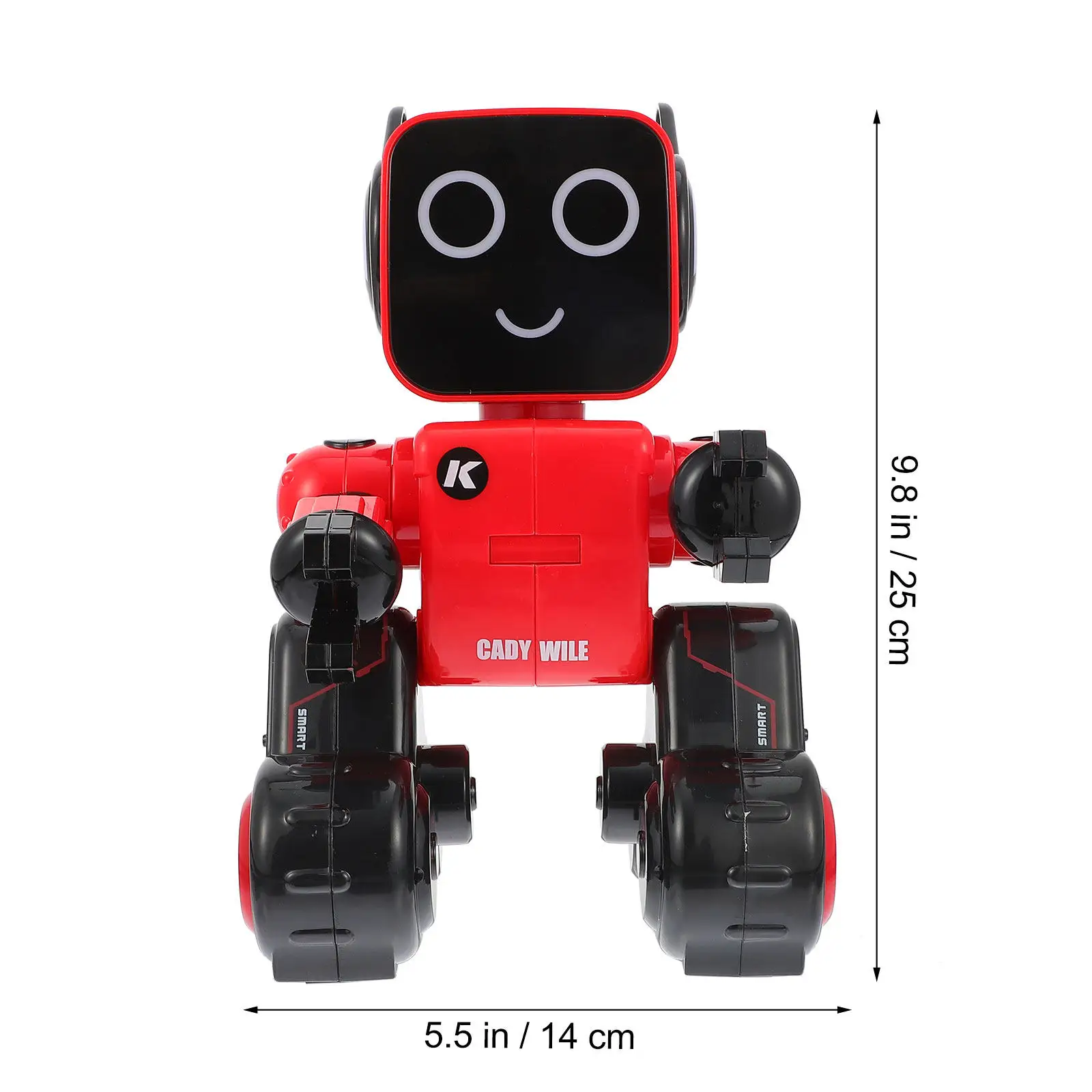 Robot RC 2.4G R4 Cady Inteligentna Interakcja Dźwiękowa Czujnik Gestów Skarbonka Edukacyjny Prezent Interaktywny