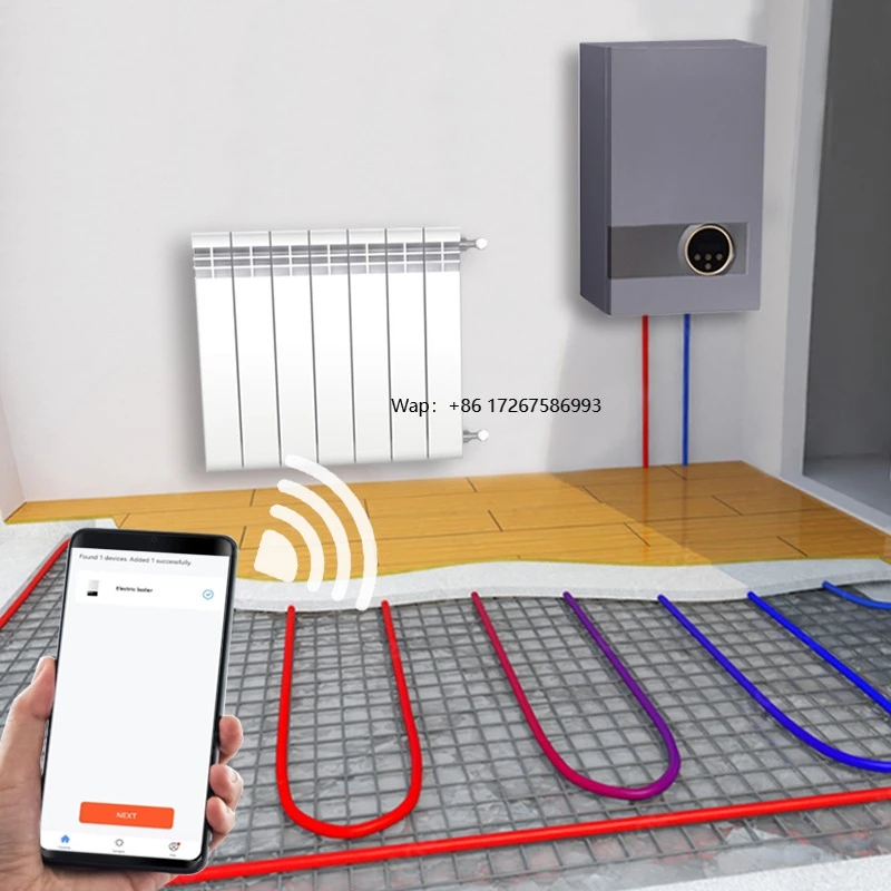 JNOD Electric Underfloor Heating System Boiler with Wifi Control for Room Heating and Underfloor