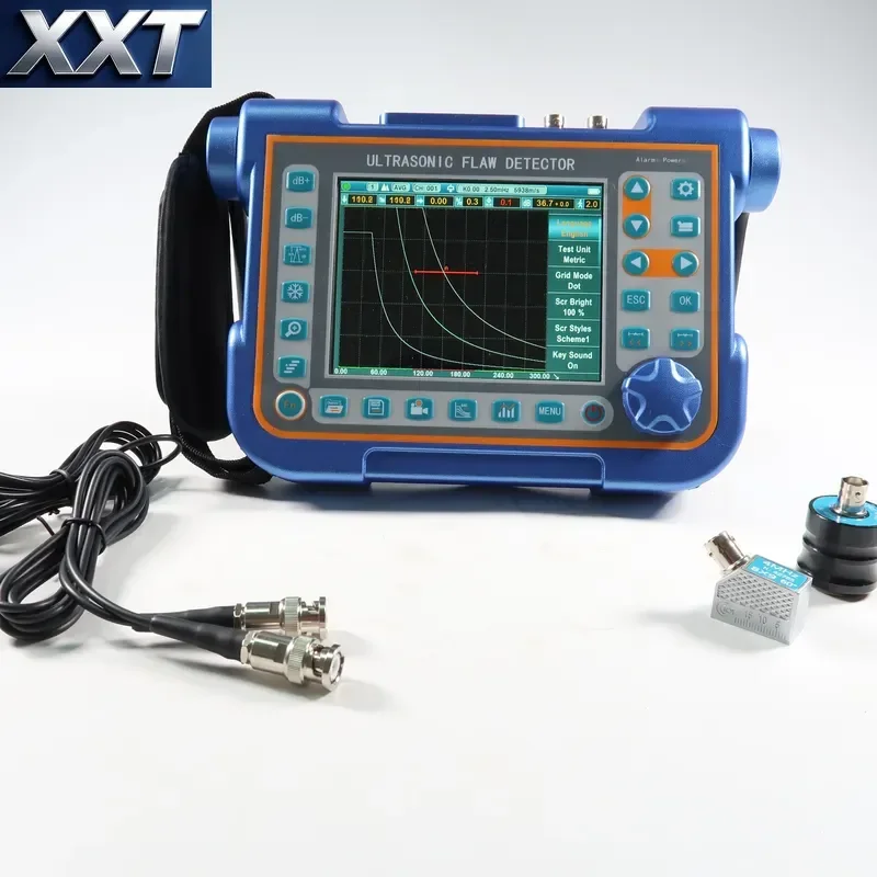 Portable Digital Ultrasonic Defect Detector Industrial NDT Testing Device For Metal Weld Crack and Flaw Inspection view 2