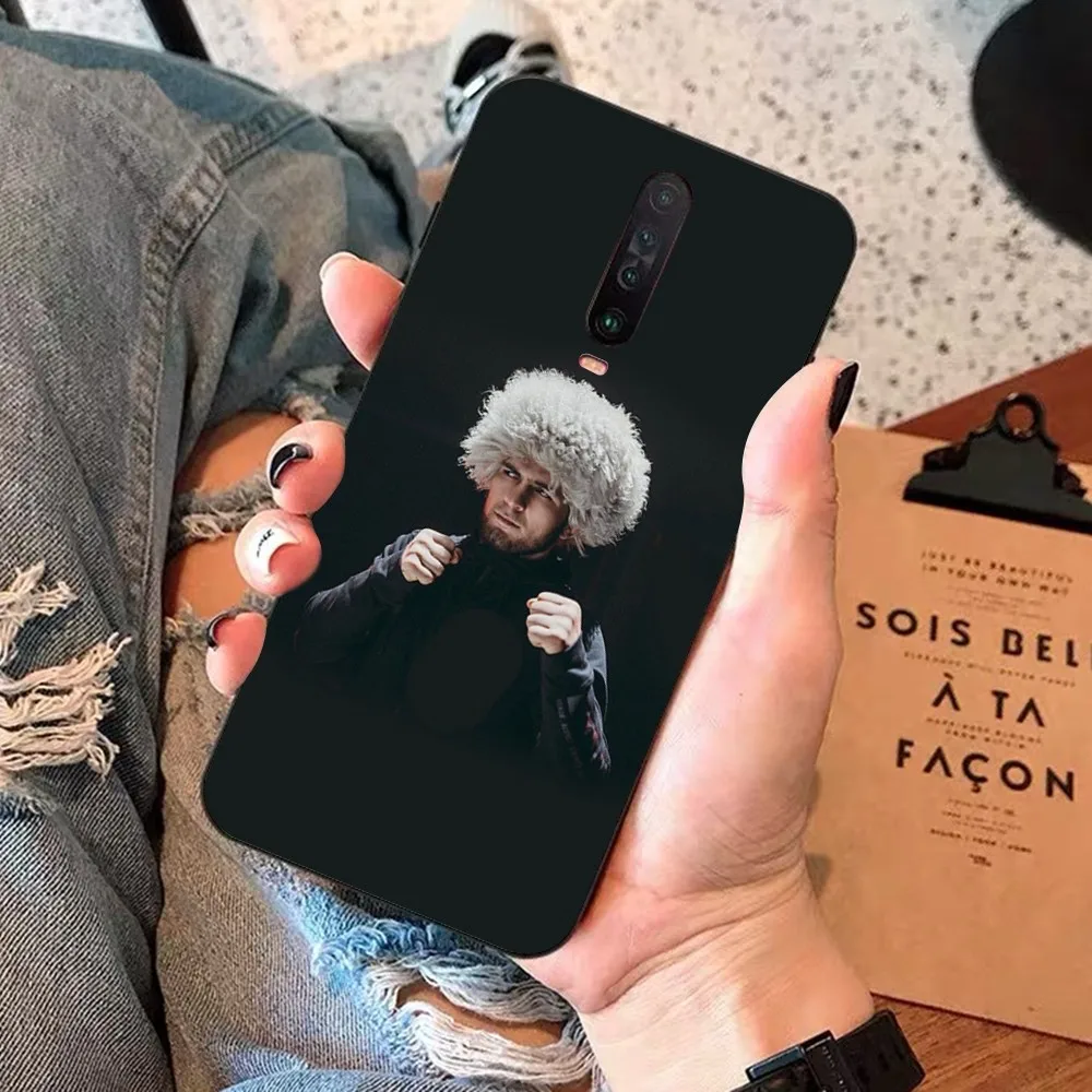 khabib nurmagomedov Phone Case For Redmi 5 6 7 8 9 10 plus pro 6 7 8 9 A GO K20 K30 K40 pro plus F3 Fundas