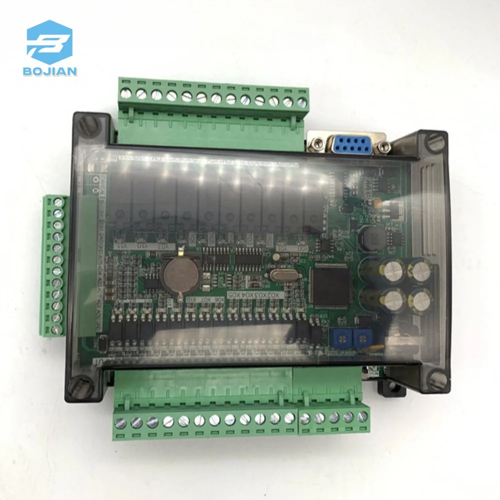 FX3U-24MR FX3U-24MT High Speed 6AD 2DA PLC Industrial Control Board with 485 Communication and RTC