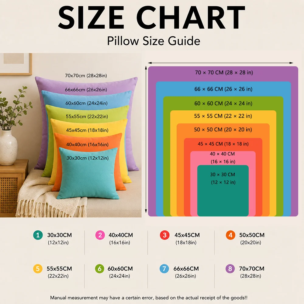 Summer Sunse Cushion Cover Bedroom Sofa Decorative Home Car Portable Cushion Cover With Zipper Soft Pillowcase - view 6