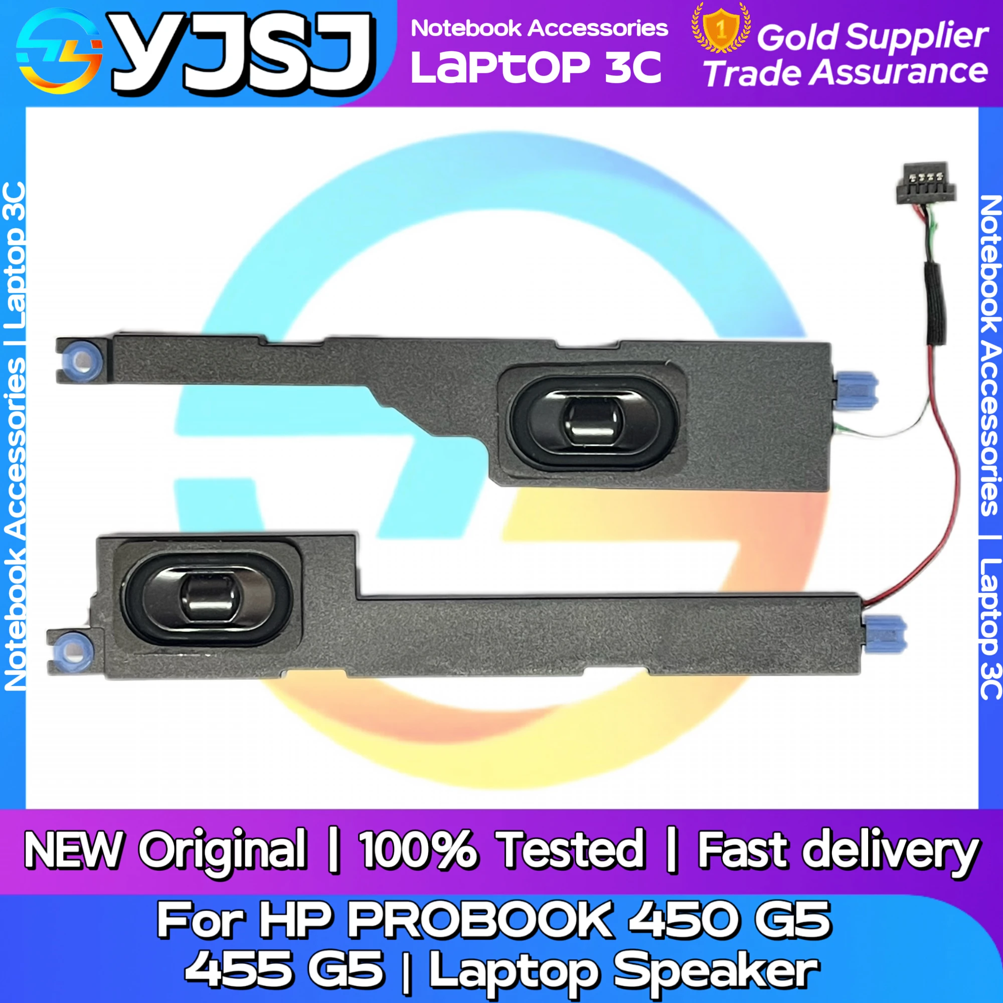 新しいオリジナルラップトップノートブックオーディオスピーカー-hp-probook-450-g5-455-g5-x8c-内蔵スピーカーホーンオーディオ