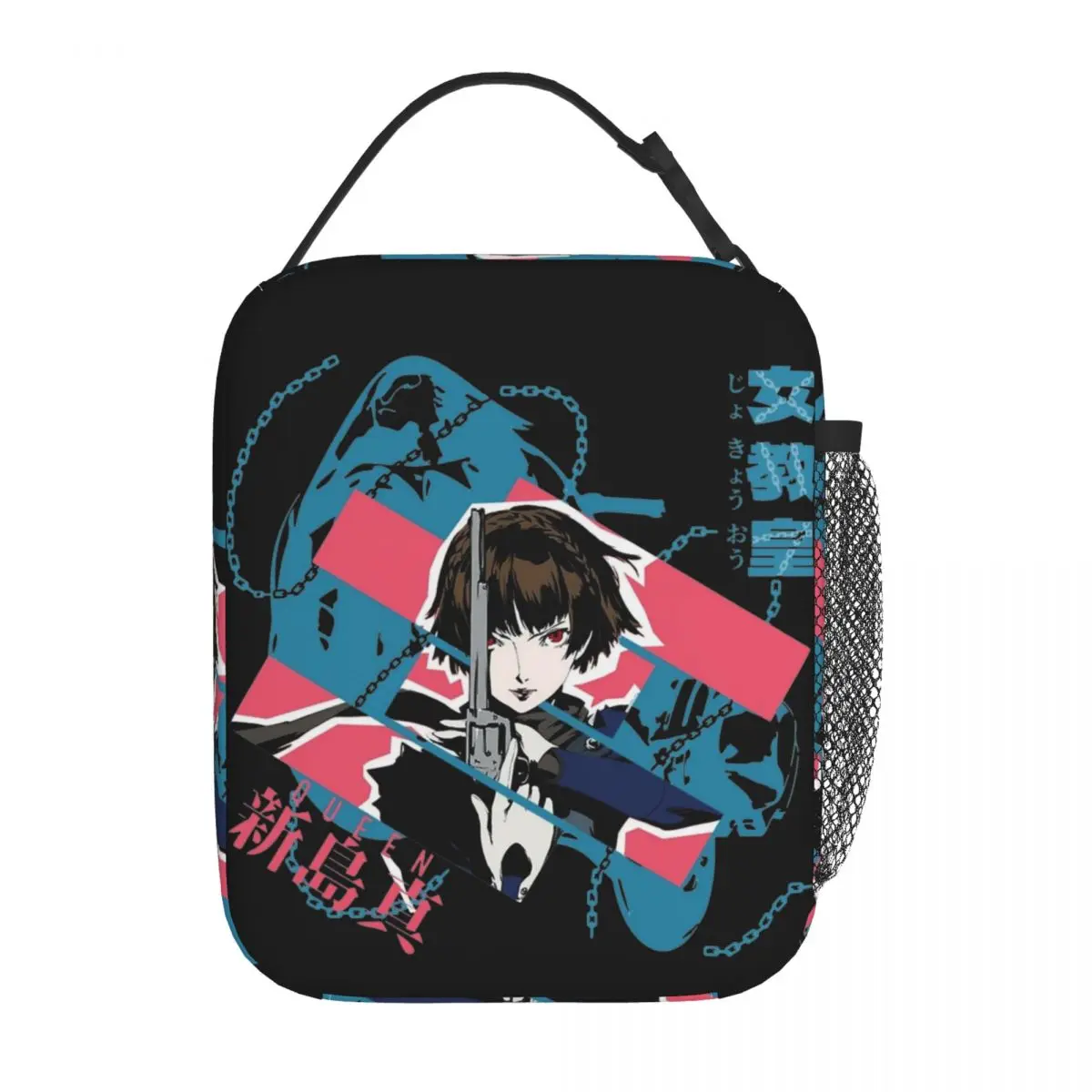 Queen Personas 5 Insulated Lunch Bag Thermal Bag  Lunch Container High Capacity Tote Lunch Box Men Women School Travel