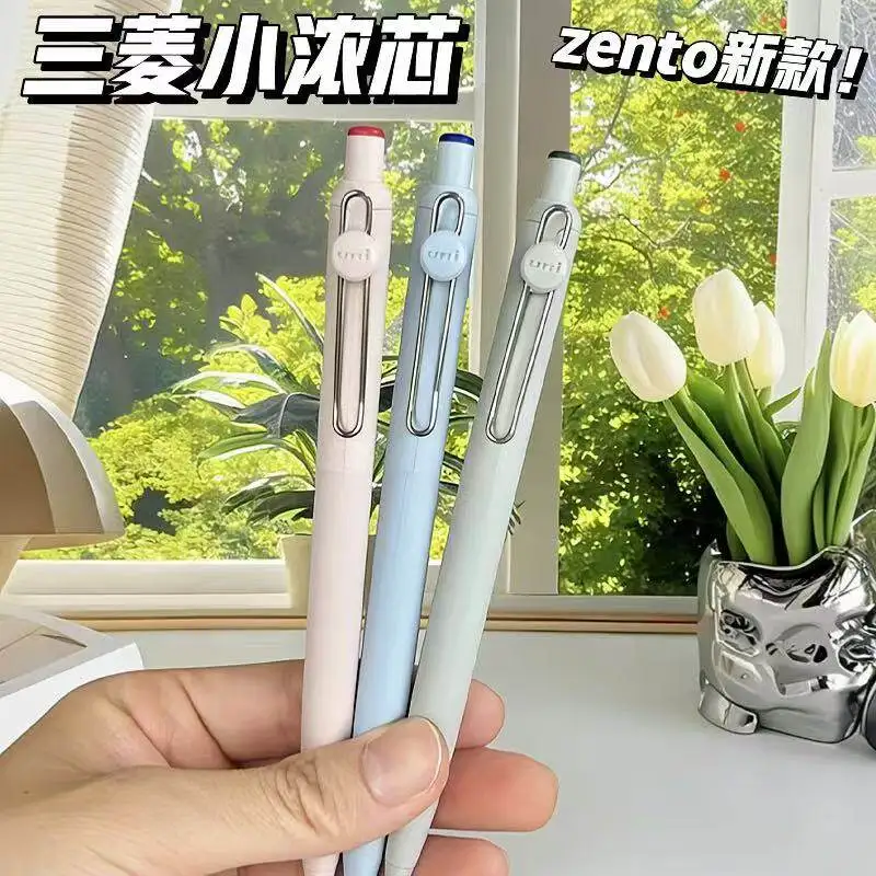 Uni-ball ZENTO Limited Gel Pens,0.38/0.5/0.7mm Black/Red/Blue Ink Advanced Tech Signature Stylos Perfect for Writing Note-taking