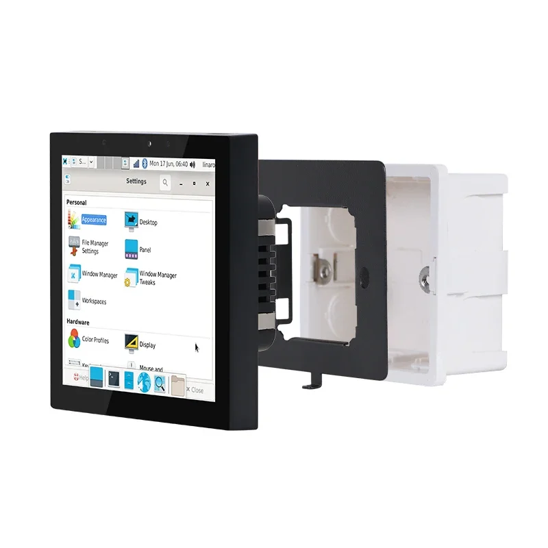 

life home zigbee option 4 inch in wall Linux Debian 11 light touch electric switches switch with RJ45