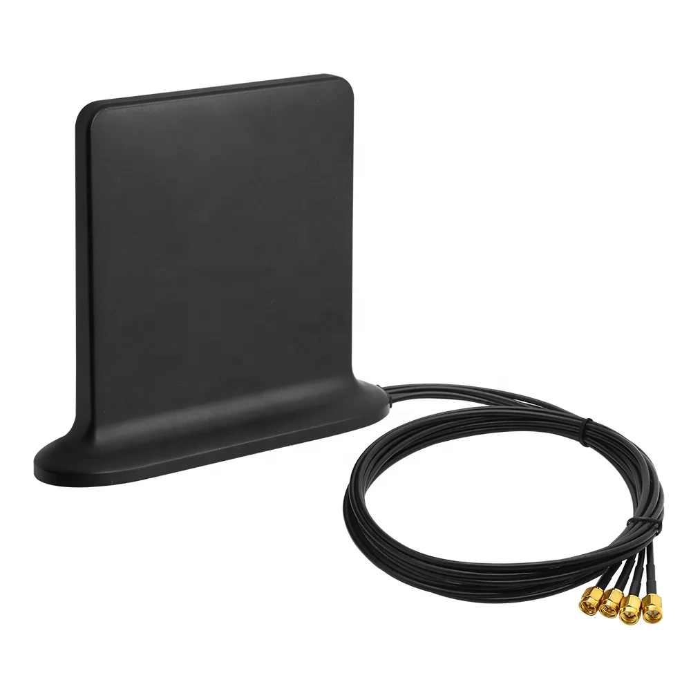 

4G LTE 5G Combination Antenna 4 in 1 Huawei CPE Desktop High Gain High Speed Gaming Aerial Sucker Magnetic Basement