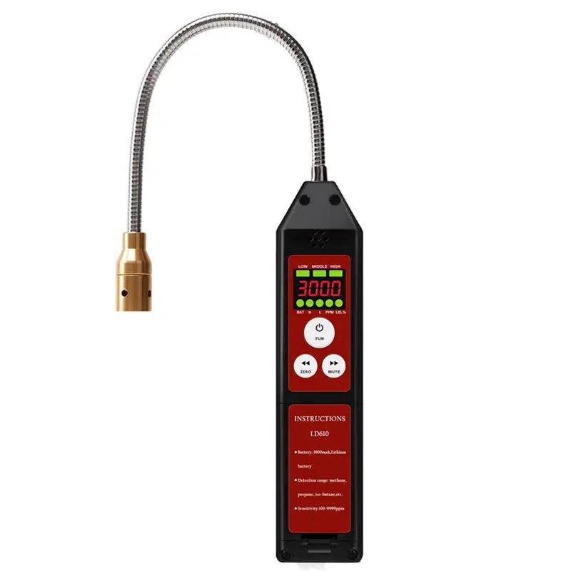 【shop-now】sound-alarm-ld610-combustible-gas-leak-tester-detector-methane-c4h10-h2-testing-100-9999ppm-range
