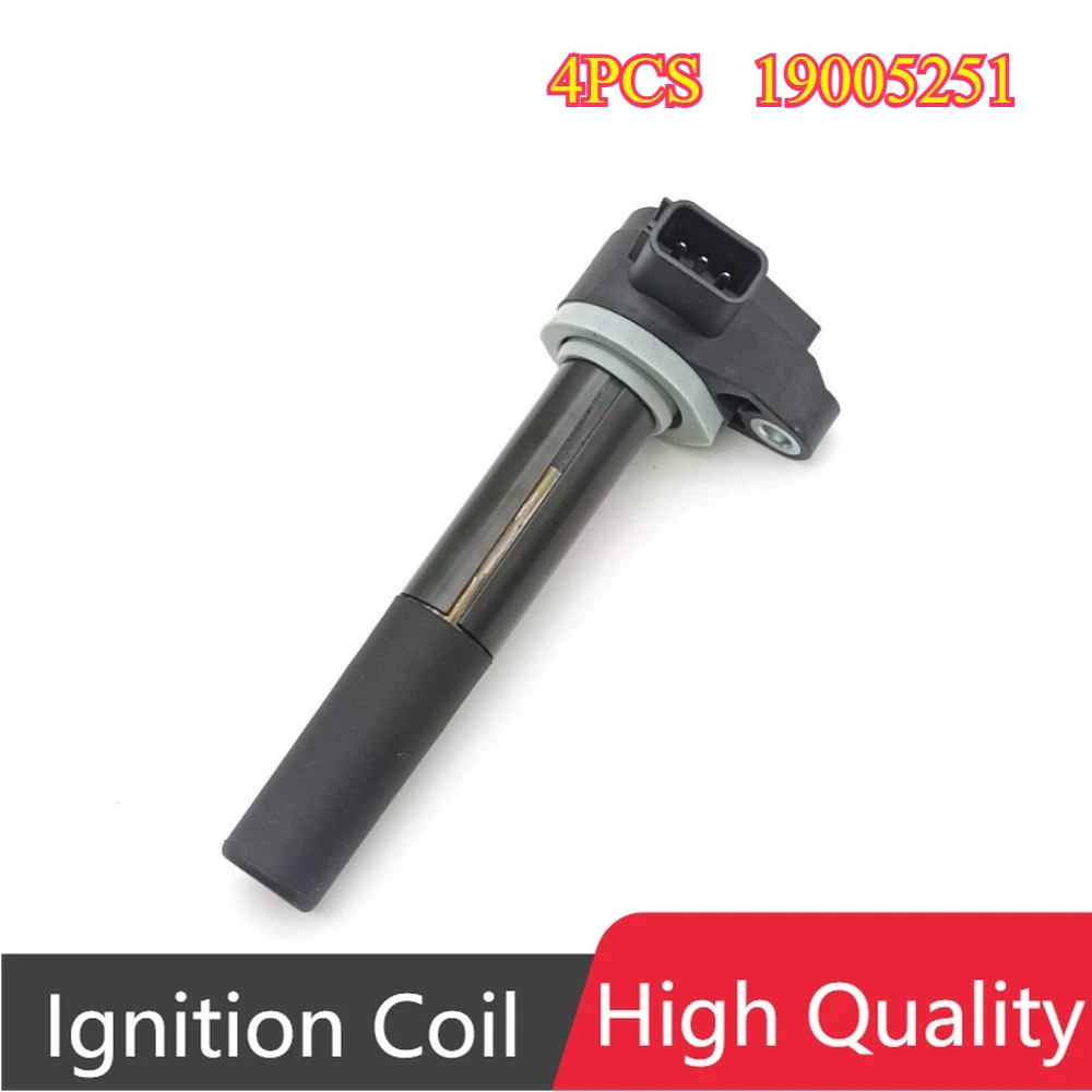 4Pcs 19005251 8M0039809 339880615T01 12582000 880615T01 Ignition Coils For Mercury Verado Outboard 225 250 275 300 350 400