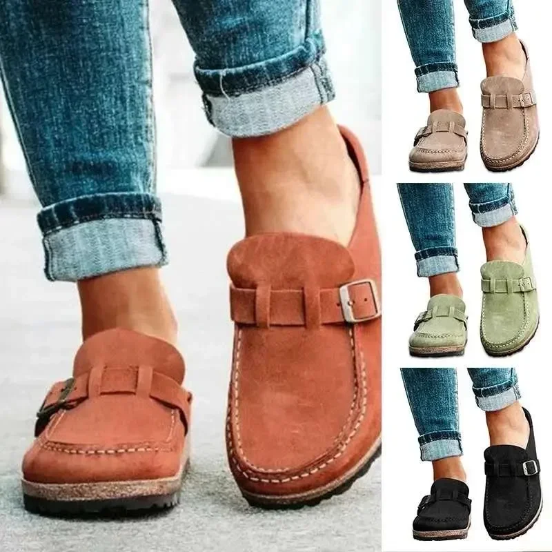 

Women Loafers Retro Shoes Slip on Ladies Comfort Flats Platform Female Zapatos Mujer New Plus Size Casual Woman Summer Flat