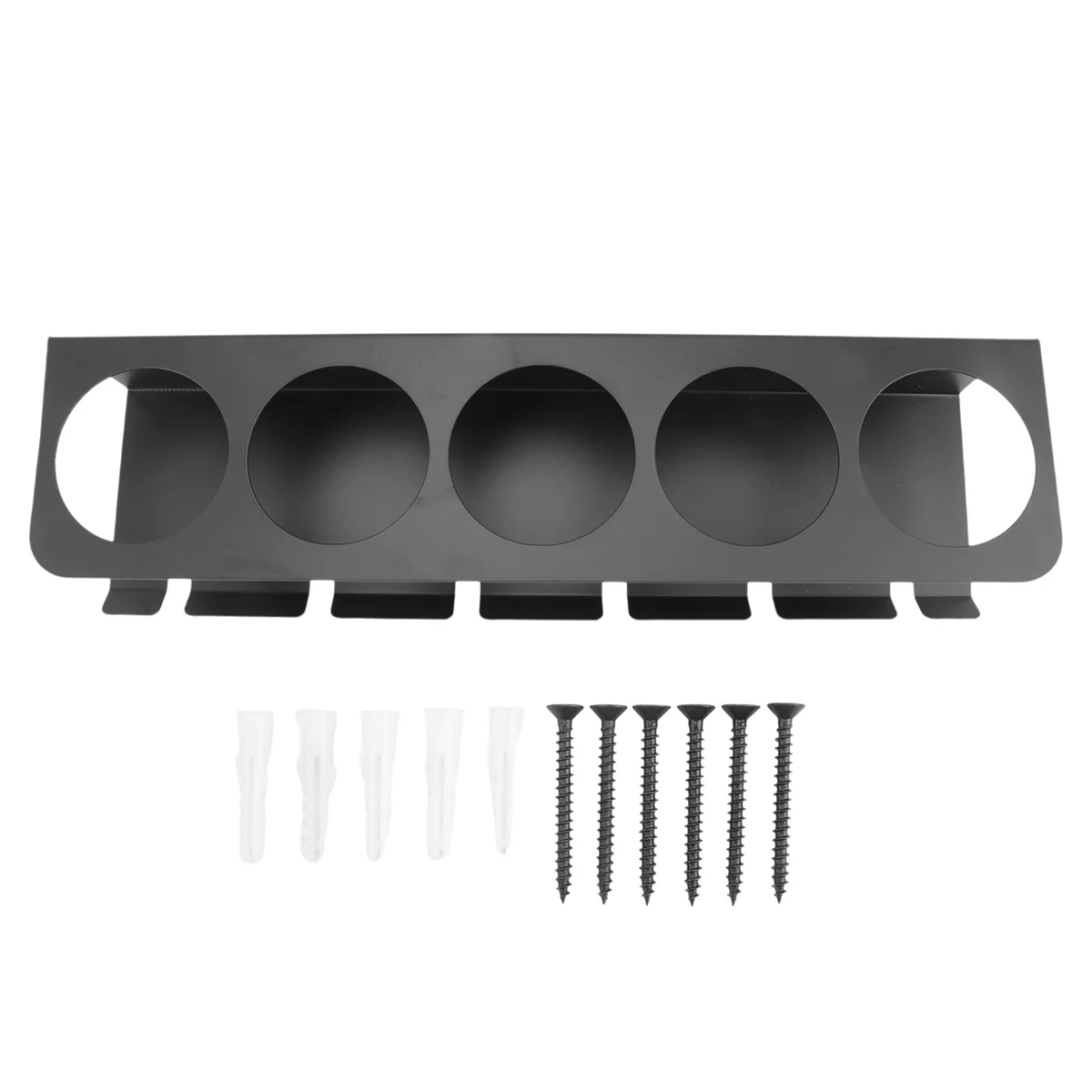 1PCS Pneumatic Tool Holder/Aerosol Rack Combo, Wall Mounted Can Bottle Holder, Air Tool Organizer