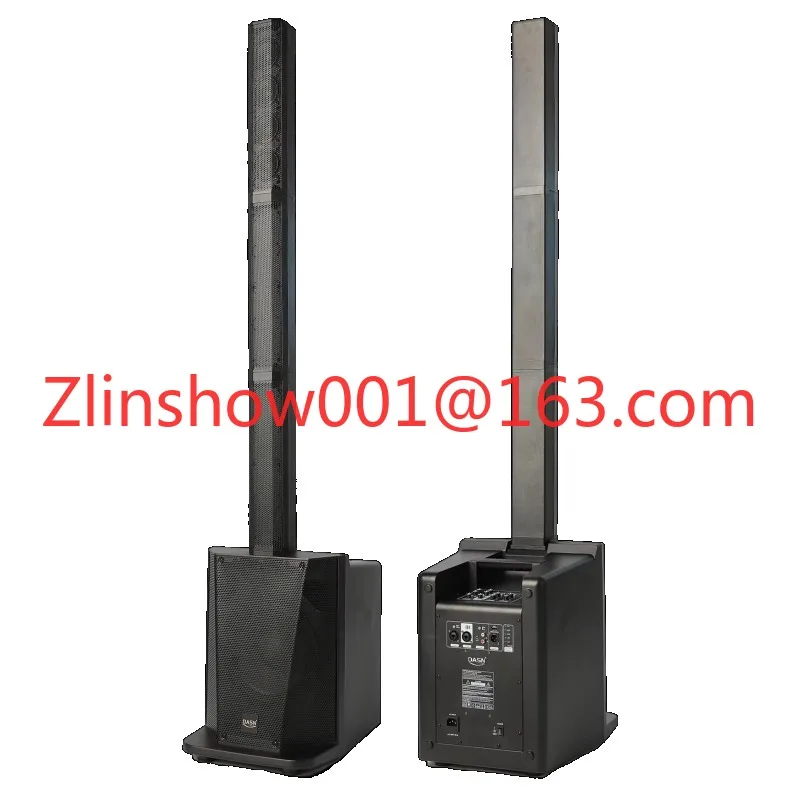 B11 800W Class D Array Active Column Battery Speakers Plastic Audio Professional PA System Amplifier Outdoor Loudspeaker