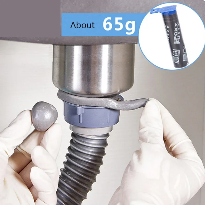 Repair Pipe Sealant Tile Glass Stainless Steel Crack Water Pipe Fissure Crack Repair Steel Plastic Fix Silicone Mud