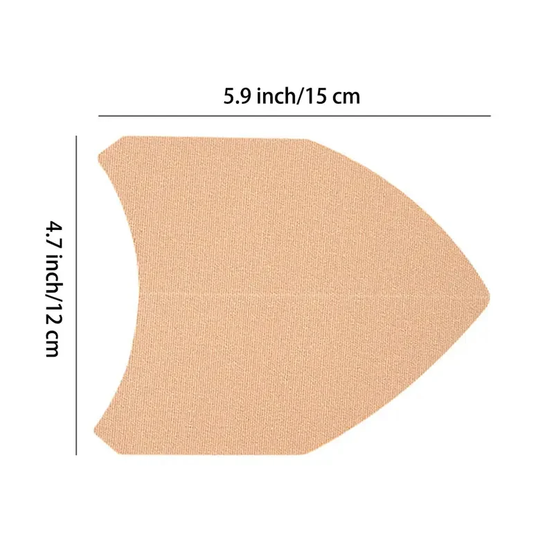 100Pcs Anti Chafing Friction Tape Patches,Thigh Inner Rub Patch,Women Body Breathable Sticker Pads Chafe Protection Skin Tape image 3