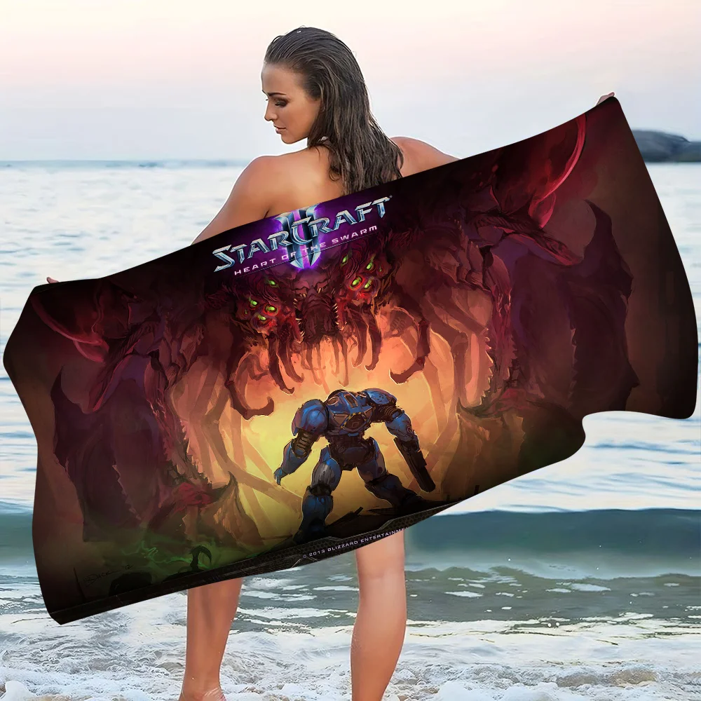 

Starcraft Beach Towels Shower Towel Sauna Travel Spa Microfiber Quick Dry Gym Accessories Cute Room Decor