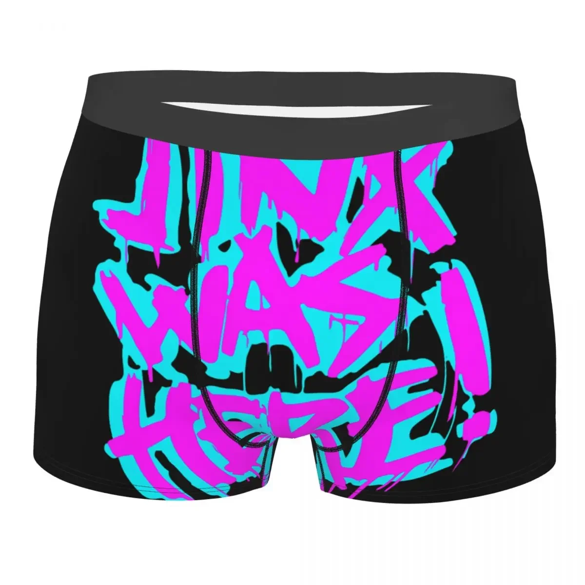 JINX WAS HERE Cool Man's Boxer Briefs Underwear Arcane  Animated Highly Breathable Sexy Shorts Gift Idea