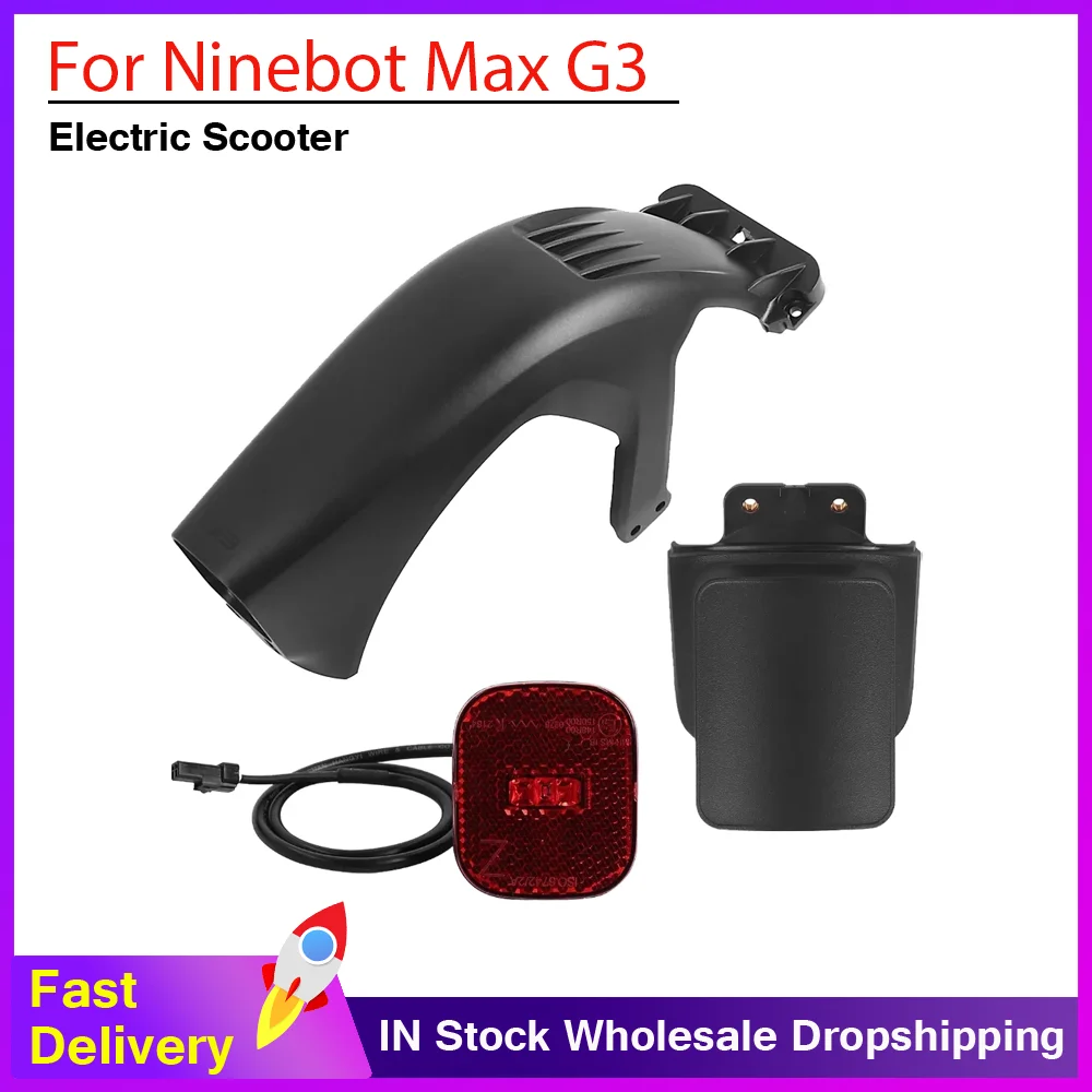 For Ninebot Max G3 Insurance Plate Base Rear Fender Mudguard