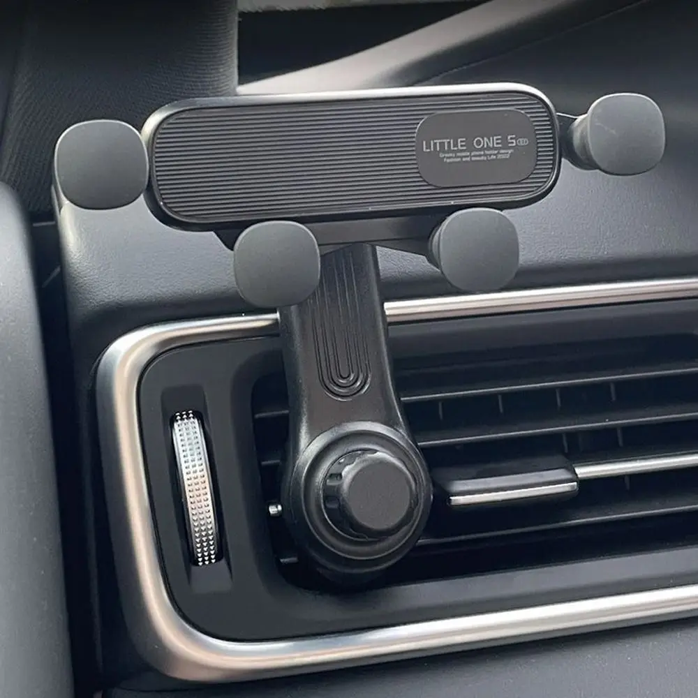 Picture 3: Adjustable Extendable Arm Car Phone Mount 360° Rotating Foldable Air Vent Phone Holder Gravity-Activated Universal