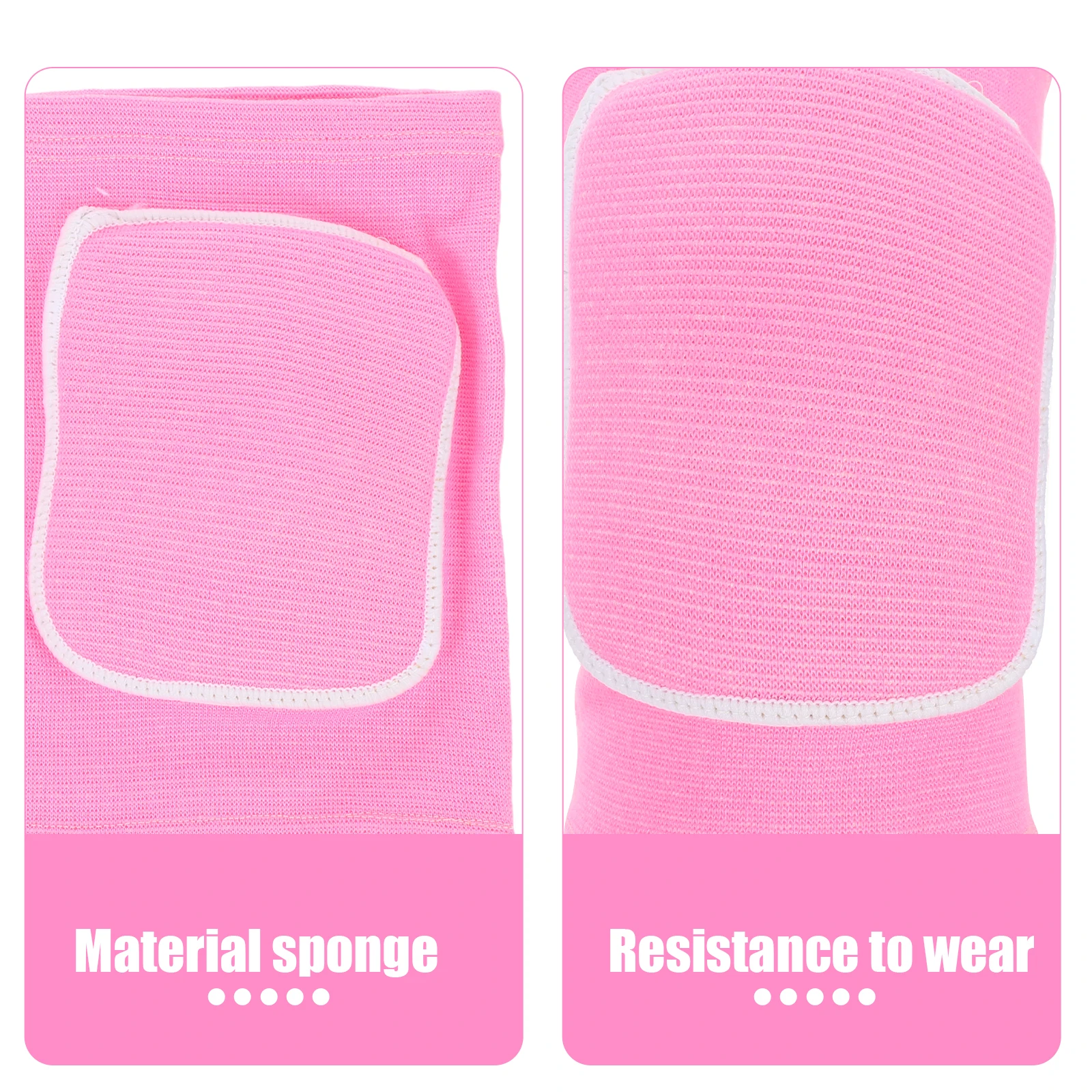 

1 Pair Thicken Knee Brace Sponge Support Yoga Dance Pads Sports Fitness Running Volleyball Roller Skating Outdoor Breathable