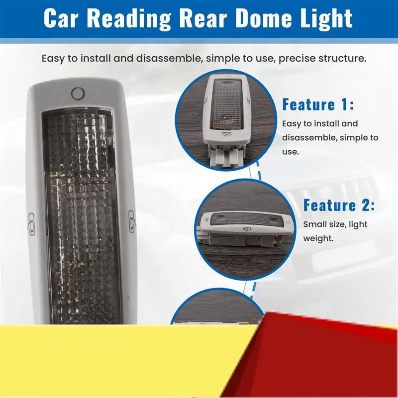 

Автомобильный купольный светильник после чтения карт 3B0947291 B для Golf Passat Tiguan Caddy Skoda-M53K