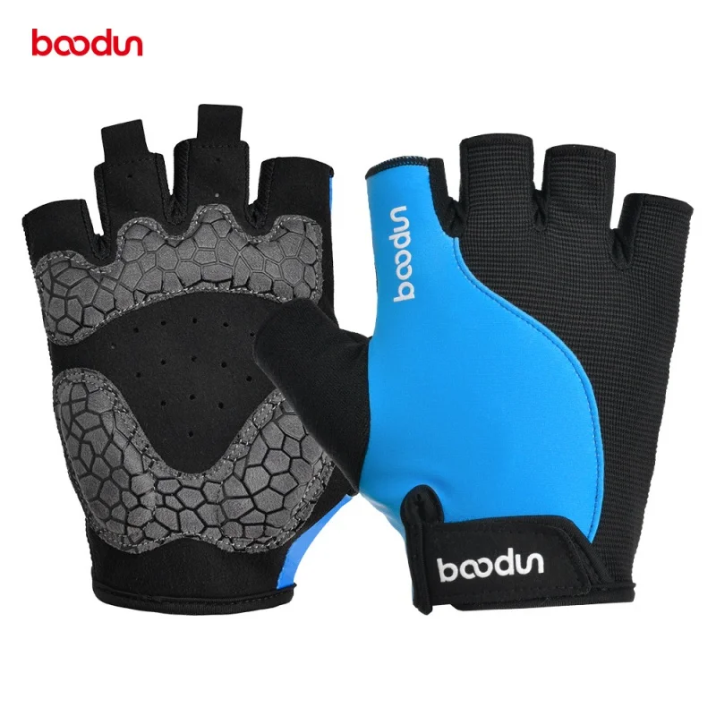 Half Finger Bicycle Gloves, Silicone, Anti-Skid, Shock Absorption, Sports, Cycling, Outdoor, New, 1418