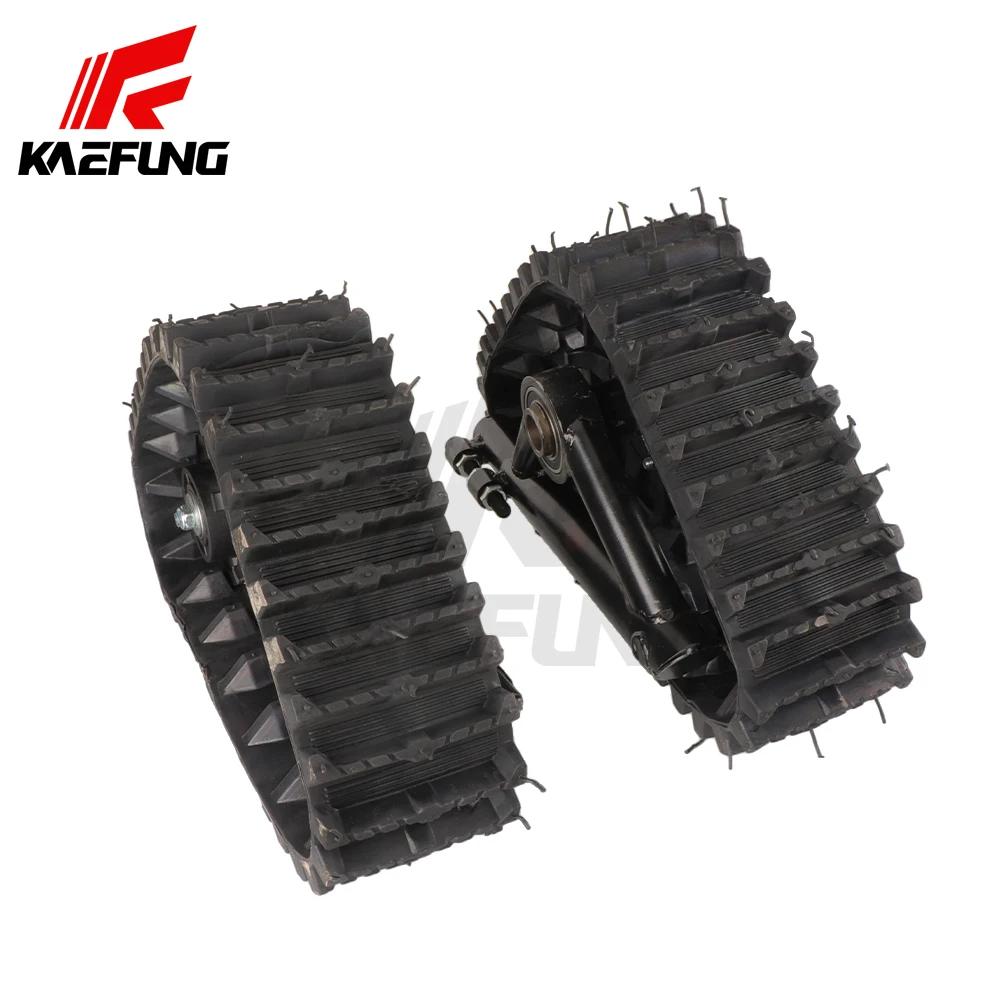 ATV Snow Track Go Kart modifiziertes ATV modifiziertes Schneeschlitten Auto Dreiecksschuhe Rad Reifen Sand Schneemobil Track Kit – Detail 3
