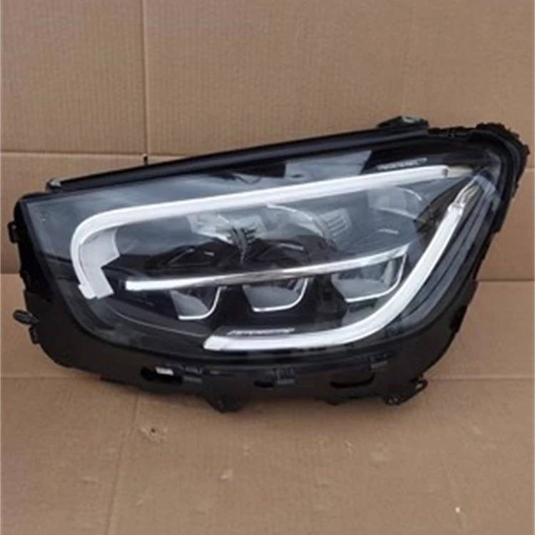 Car front lamp Headlight Assembly for 16-22 Mercedes-Benz GLC200 GLC260 GLC300 DRL daytime running Light turn signal 2pcs