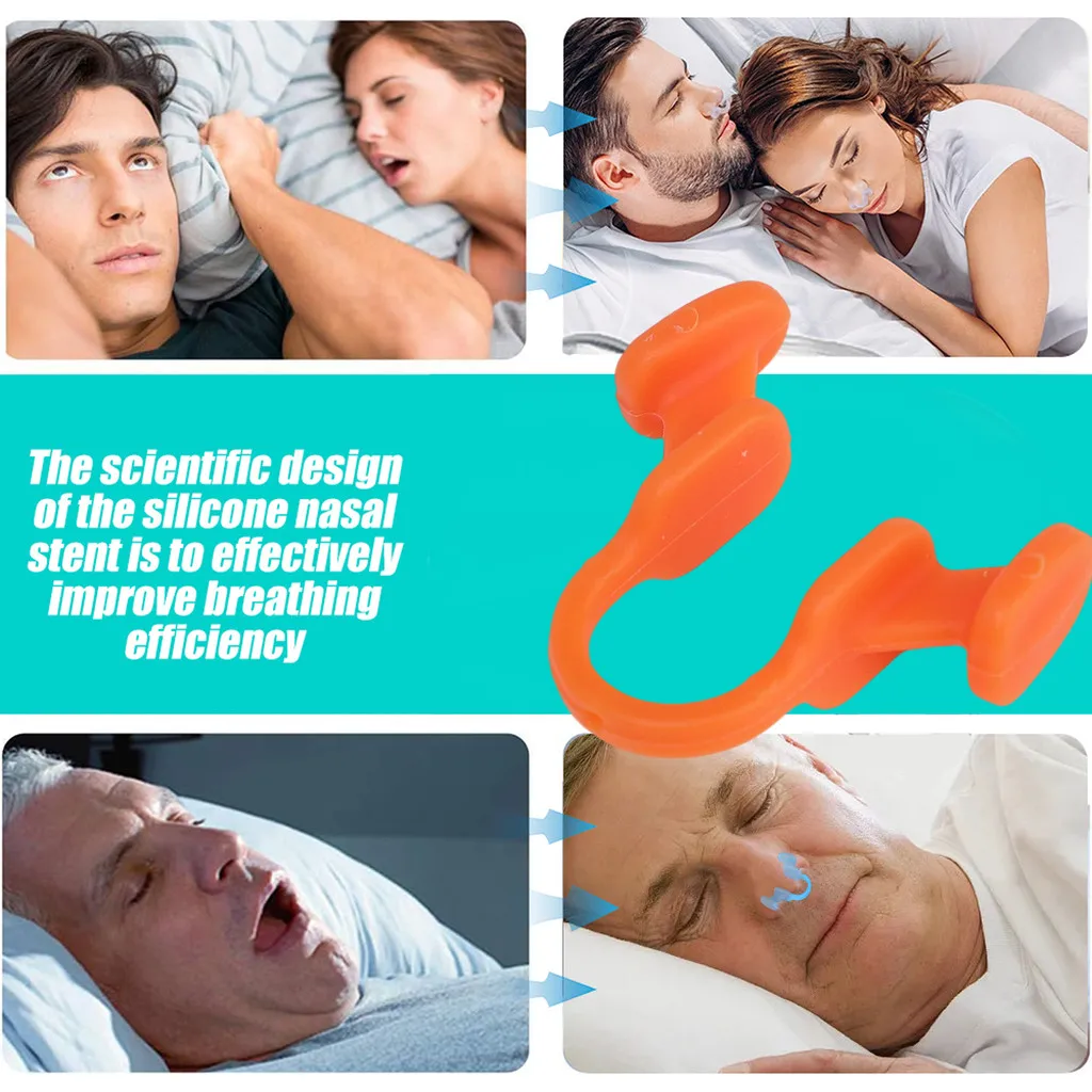 5/10/20Pcs Nose Clip Anti Snoring Soft Nasal Dilator Stop Snore Device for Aid Easy Breathe Improve Sleeping Quality Rhinitis