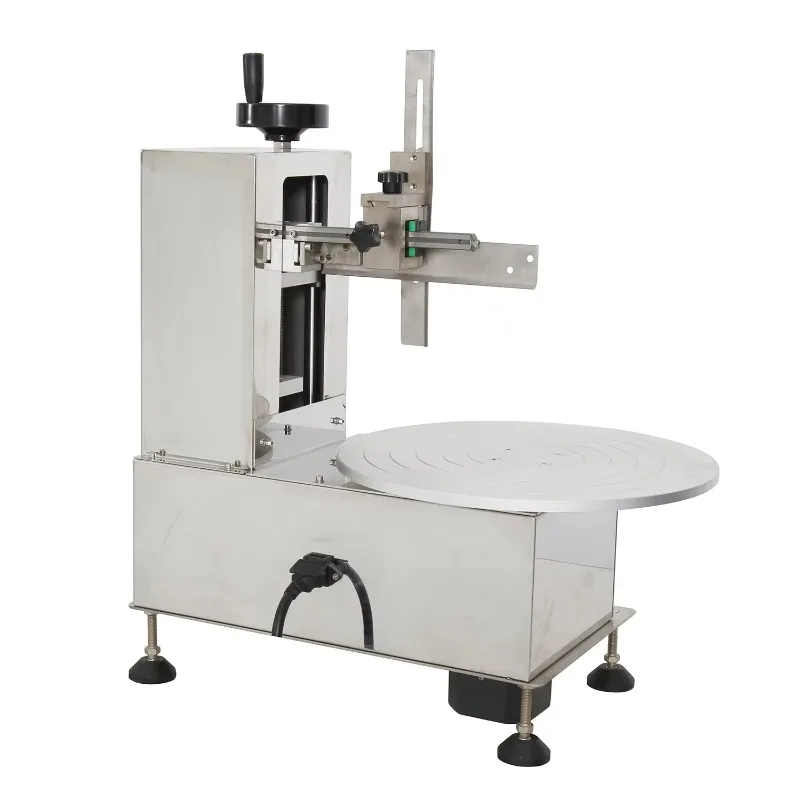 Customized Commercial Uniform Coating Cake Frosting Machine Food Grade Stainless Steel Material