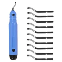 Trimming knife Scraper Deburring Tool Deburring Cutters Set Burr Remover Hand Tool for Wood Plastic Aluminum Copper and Steel