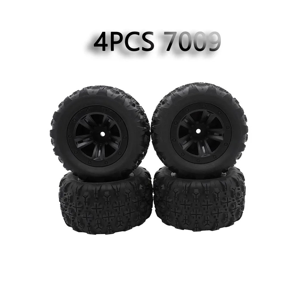 4 STUKS 85mm Skidproof Rubber Banden Wielen voor SCY 16101 16102 16103 Pro MJX Hyper Go 14210 16210 1/14 1/16 RC Monster Truck Banden