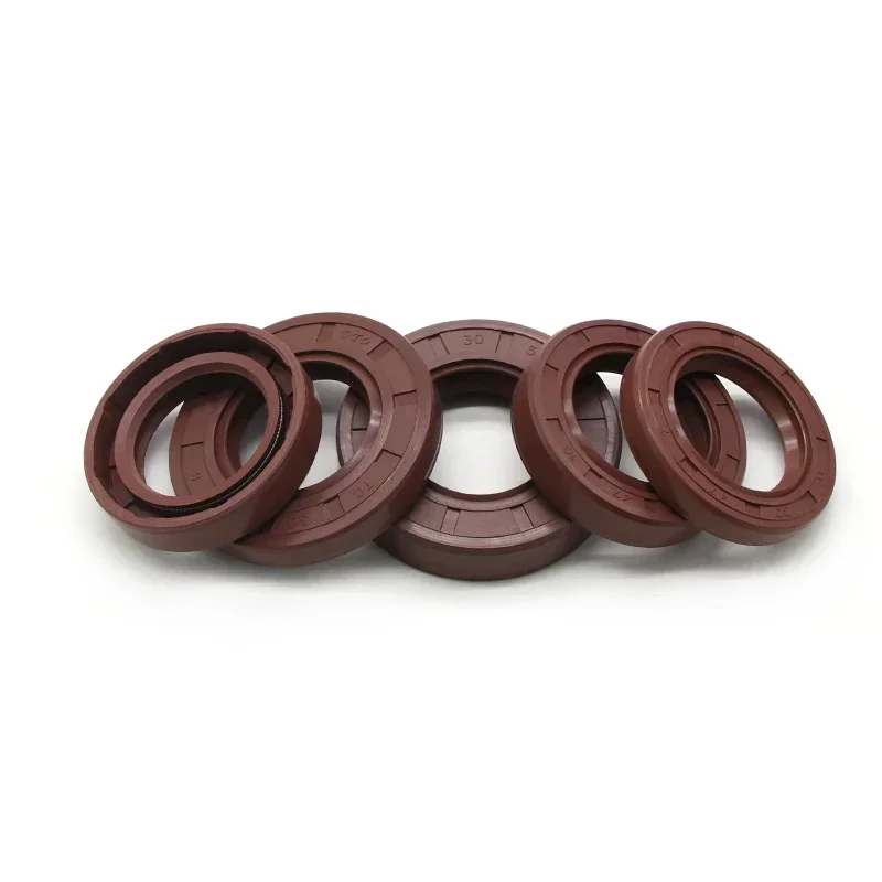 FKM Oil Seal ID 30mm TC-30*40/42/45/48/50/52/55/58/60/62/65/72*7/8/10/12mm Fluorine Rubber Cover Double Lip Seals Rings Gasket