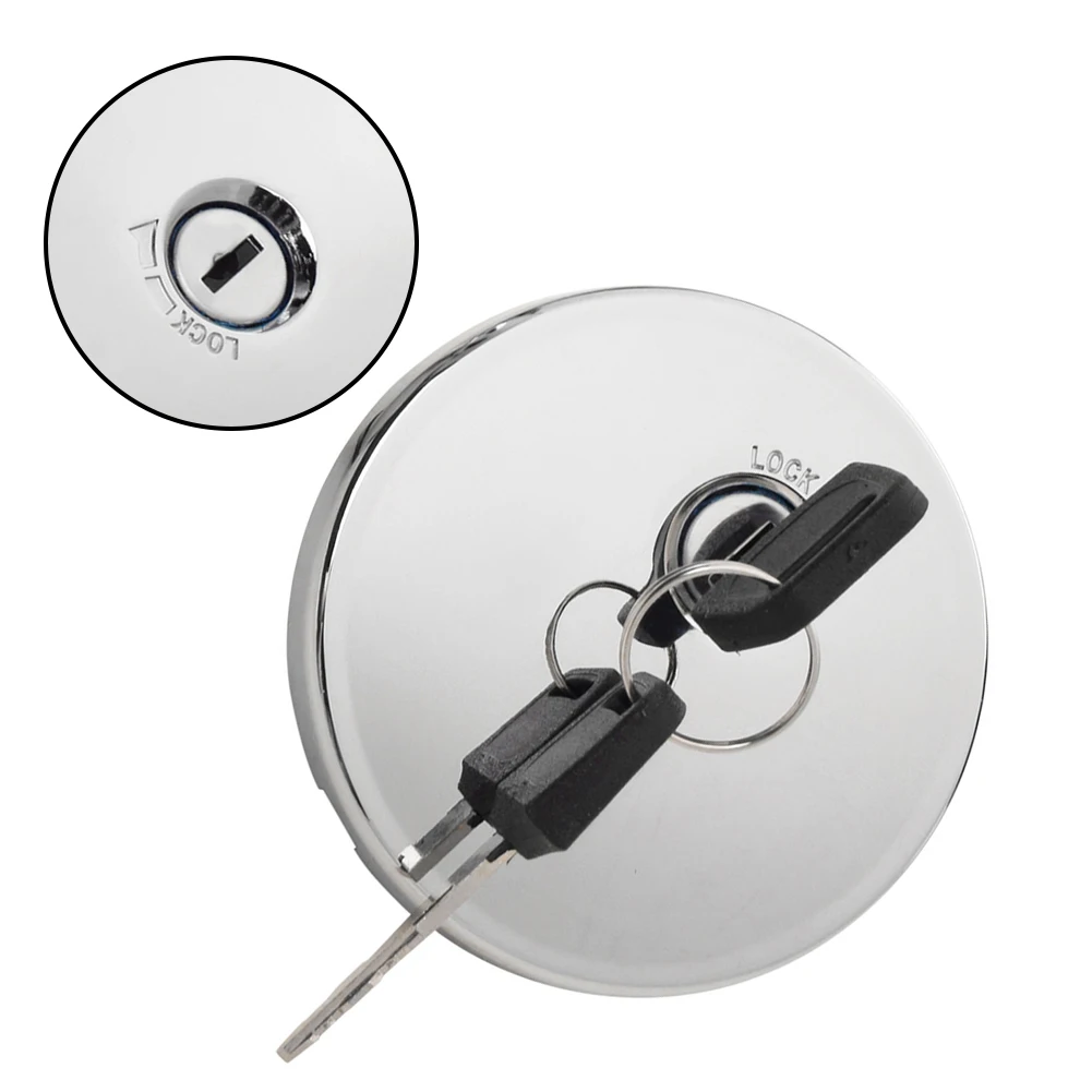 Motorcycle Repair Fuel Tank Cap Motorcycles Silver OEM Part 51049-1103 OEM Part 51049-1132 1 Set Included With Keys