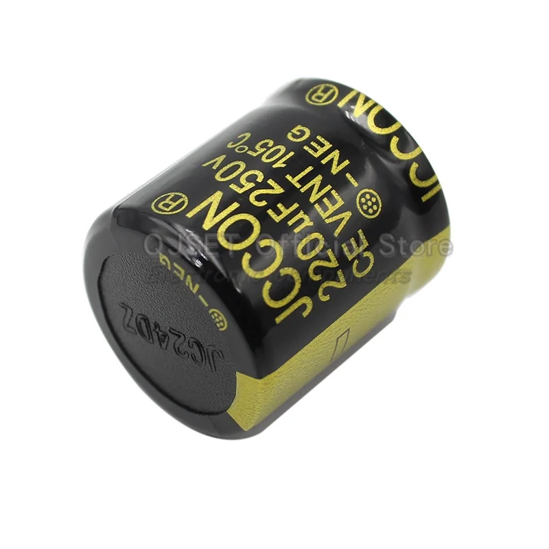1pcs JCCON Ox Horn Capacitors 250V 220uf 330uf 470uf 680uf 1000uf 1500uf 2200uf250 Wire Cutting Inverter Electrolytic Capacitors